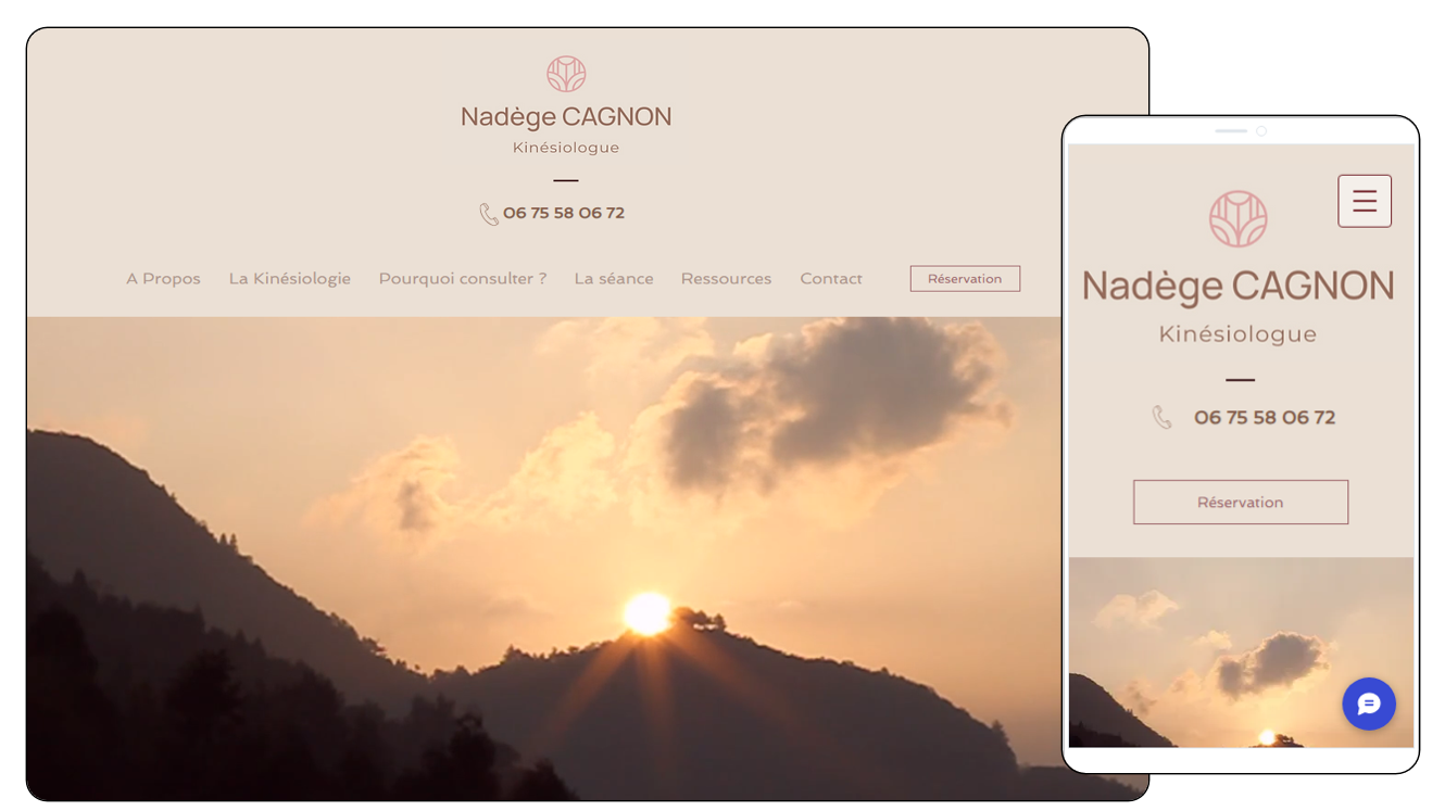 visuel site nadege cagnon